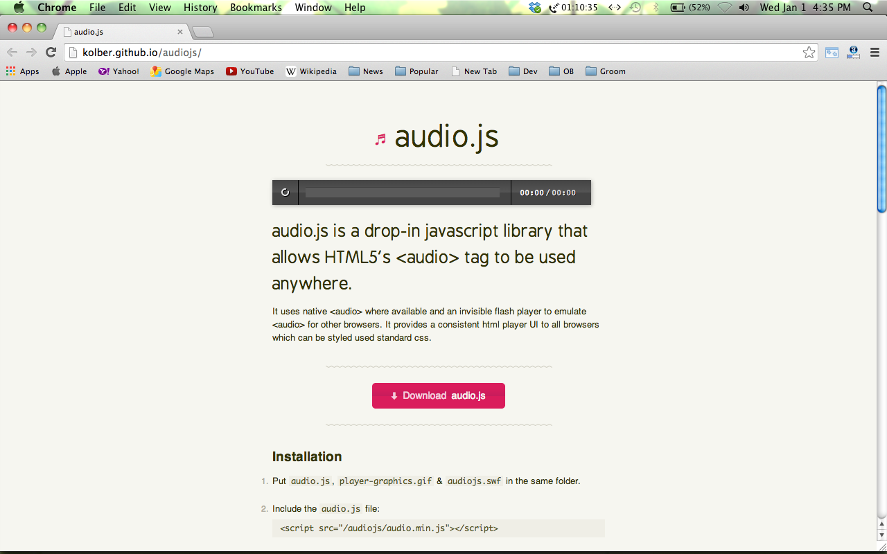html5 audio volume