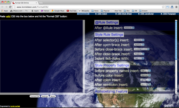 Best Free Tools for CSS 2014  - lonniebest