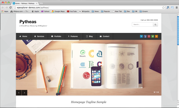 Best free wordpress themes 2014-pytheas