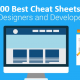 100 Best Cheat Sheets for Designers and Developers