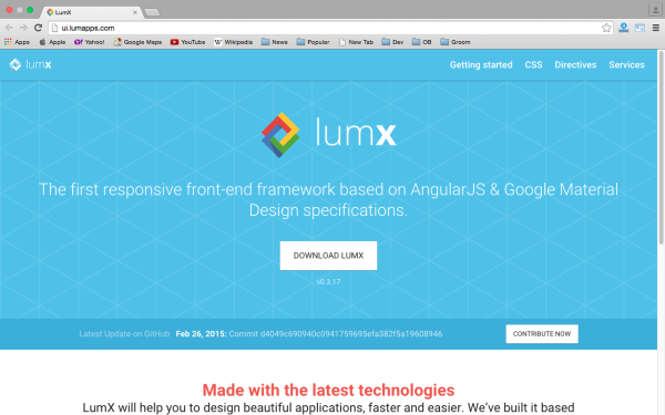 best angularJS tools for web developers for 2015 - lumx