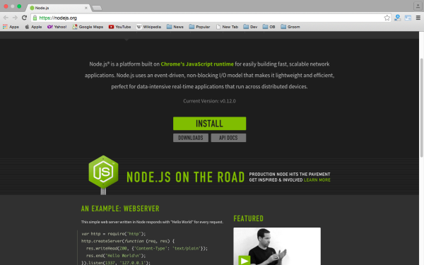 best node.js tools for year 2015 - nodejs