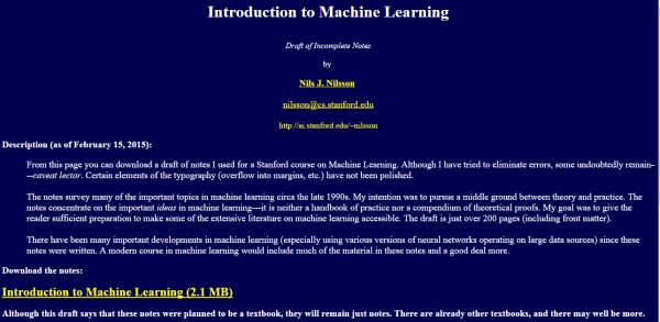 best-free-machine-learning-ebooks