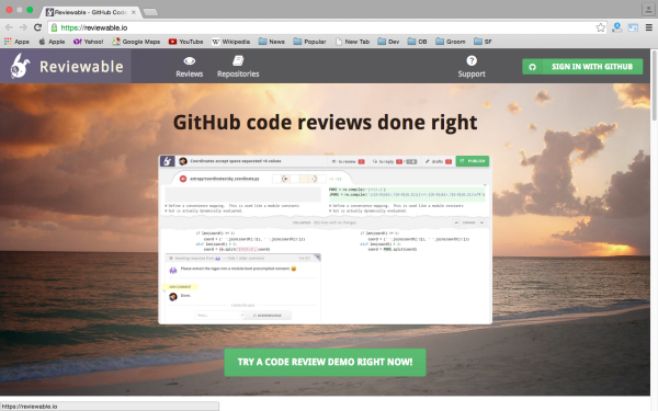 reviewable - best code review tools for programmers