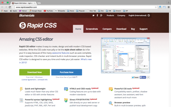 rapidcsstool - best css tools for year 2015