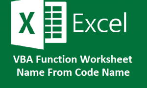 VBA Function Worksheet Name from Code Name